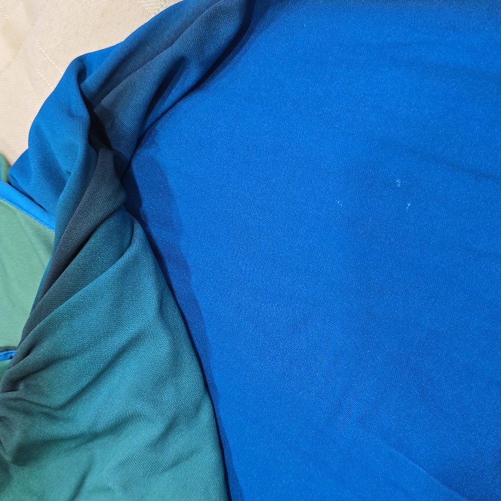 Jonathan Simkhai Aldina Sleeveless Green to Blue Ombre Maxi Dress, XS - Picture 16 of 16